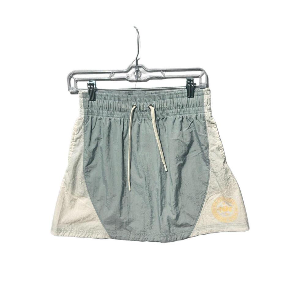 Nike Women's Small Multicolor Sportswear Heritage High Waisted Woven Mini Skirt